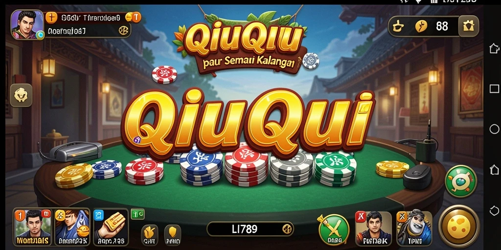 Tampilan gameplay seru dari LI789 yang menampilkan aksi QiuQiu.