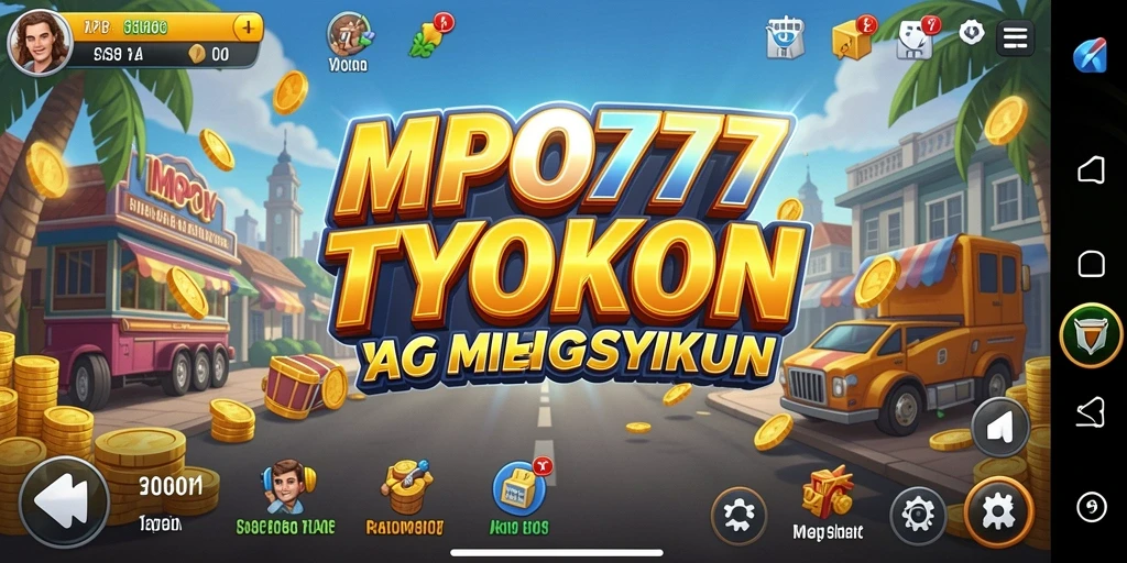 Tampilan gameplay MPO777 yang menakjubkan dalam simulasi Tycoon.