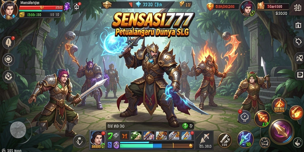 Tampilan menarik dari gameplay SENSASI777 yang menegangkan.