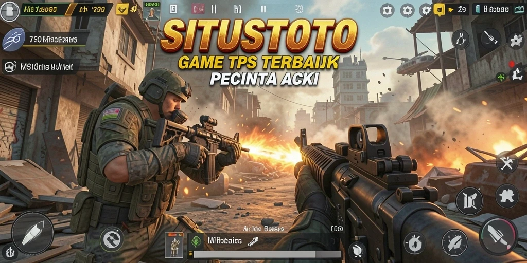 Tampilan gameplay mendebarkan dan intens dalam SITUSTOTO.