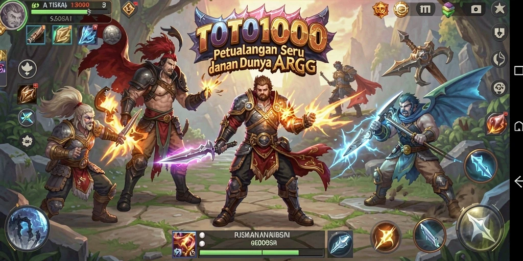Gameplay ARPG yang seru dan mendebarkan di TOTO1000.