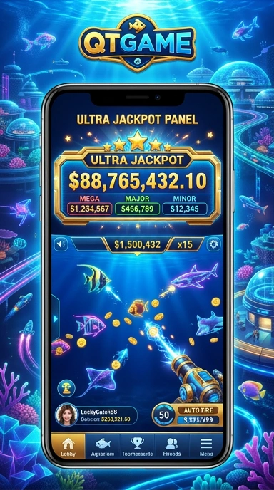 Tangkapan layar tampilan aplikasi qtgame yang ramah pengguna.
